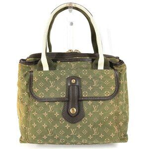 LOUIS VUITTON M92507 Monogram mini Sac Mary Kate Hand Bag Canvas khaki